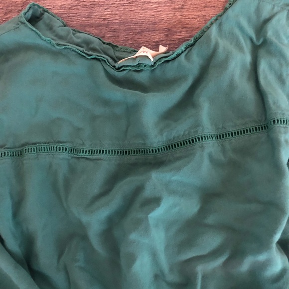 Matilda Jane Women’s Green Large Down In The Valley Sleeveless Lace Maxi Dress - Picture 7 of 7